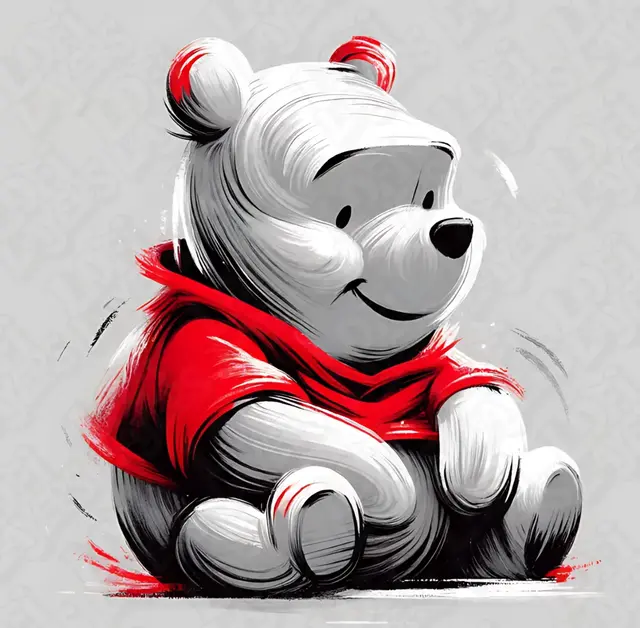 Winnie the Pooh Hueforge