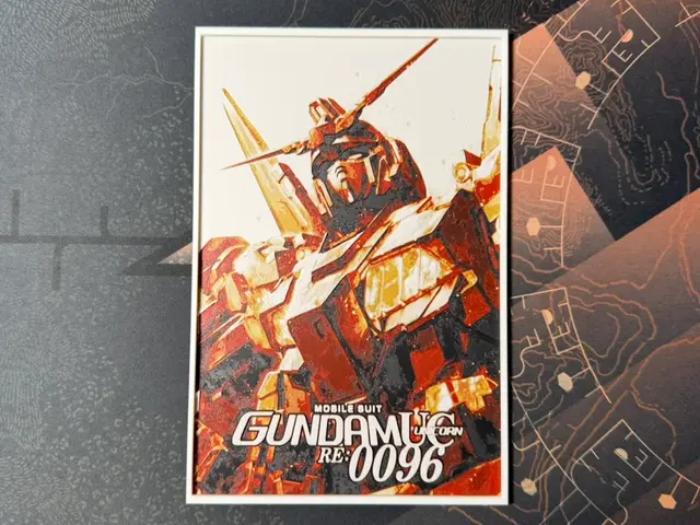 Mobile Suit Gundam Unicorn RE-0096 - HueForge