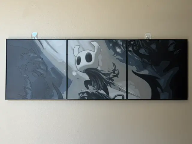 HueForge model: Hollow Knight - Multi Panel Wall Display 600x200mm by ZorPrime7