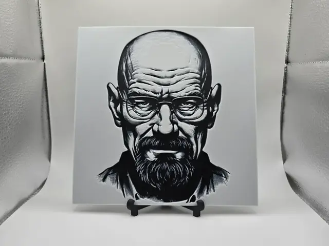 HueForge model: Walter White Breaking Bad by Kactus Fpv