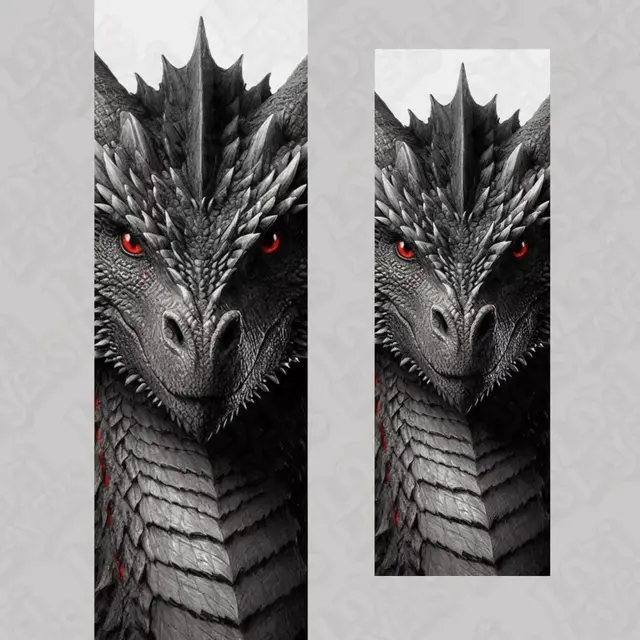 Game of Thrones Dragon Bookmark Hueforge