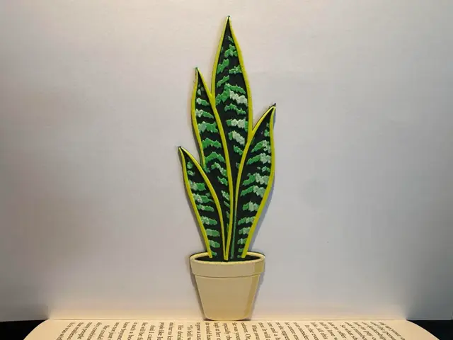 Snake Plant - Bookmark
