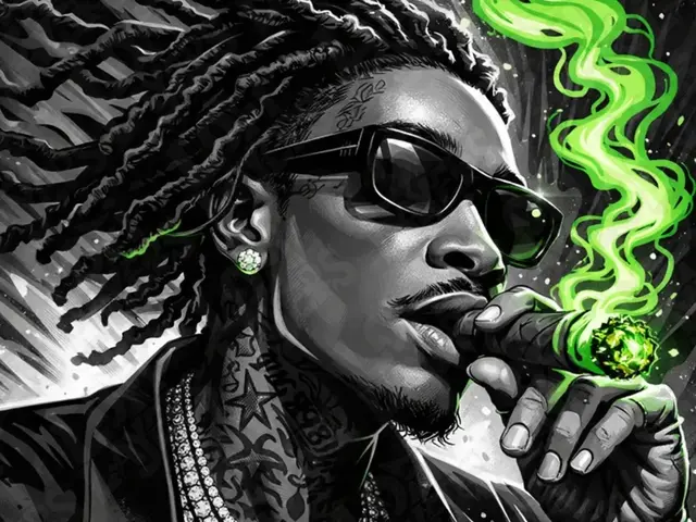 HueForge model: Wiz Khalifa Hueforge by LoFi Layers