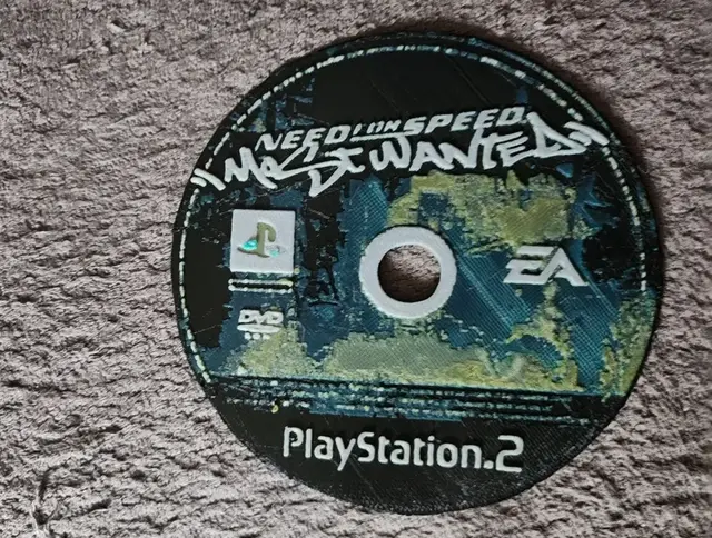 HueForge model: Need For Speed Most Wanted PS2 Disk - HueForge by keko