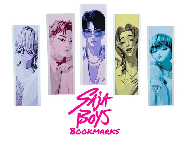 HueForge model: Saja Boys Bookmark Collection by BusyKikiBee