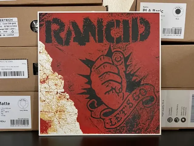 HueForge model: Rancid - Let's Go Hueforge by Estiv
