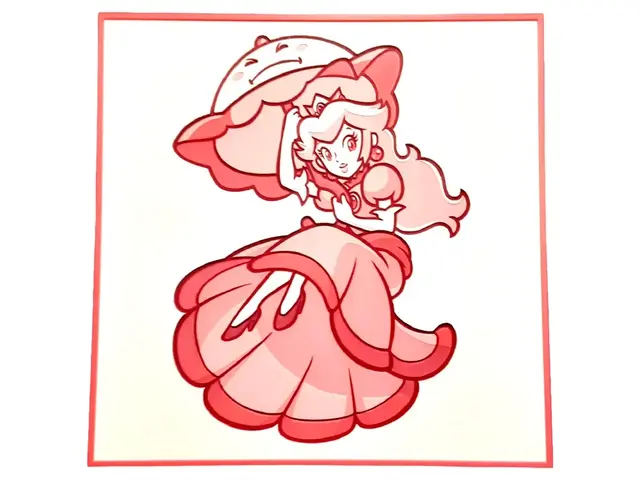 HueForge model: Princess Peach Hueforge Nintendo Super Mario Pink by Elsie Moonshadow