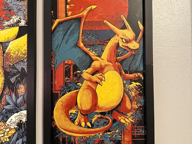 HueForge model: Charizard 2-piece Hueforge by Hey Ben