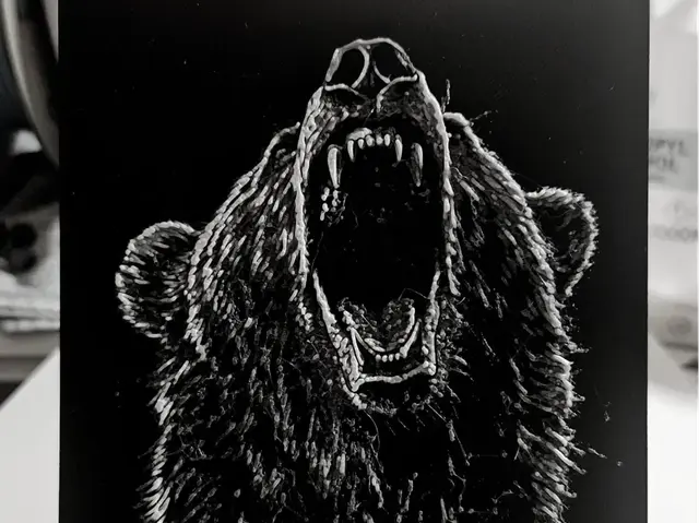HueForge model: Bear by Mano's 3d_Art