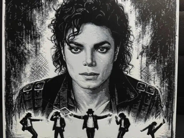 HueForge model: Michael Jackson NO AMS REQUIRED by TheHueforgeLady