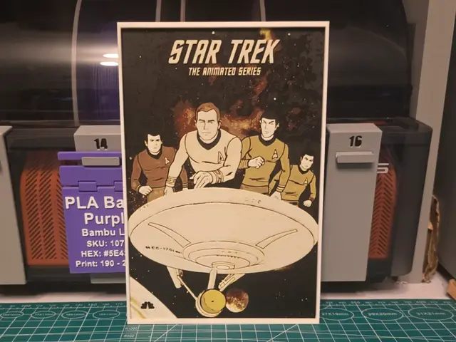 Star Trek: The Animated Series Poster - Hueforge