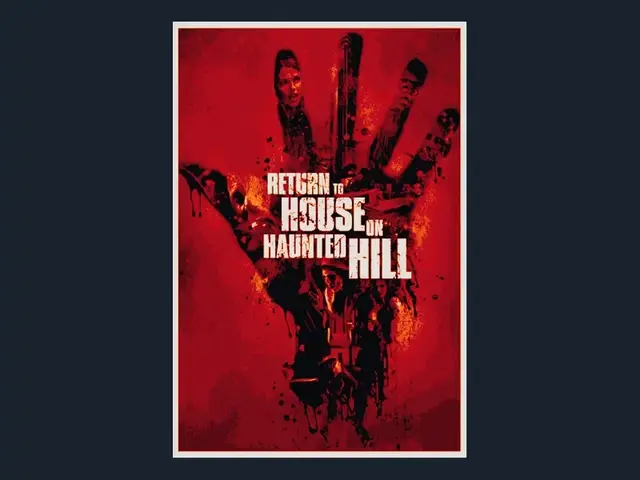 HueForge model: Return to House on Haunted Hill (Movie Poster) by HugheCraft