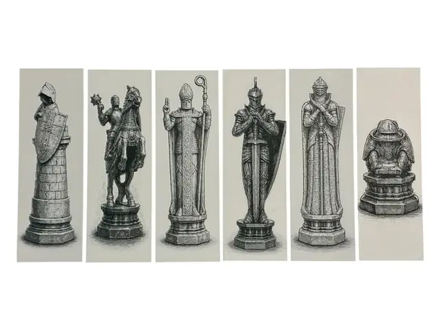 HueForge model: Wizard’s Chess Knight Bookmark ♞ by The SkyLab 3D