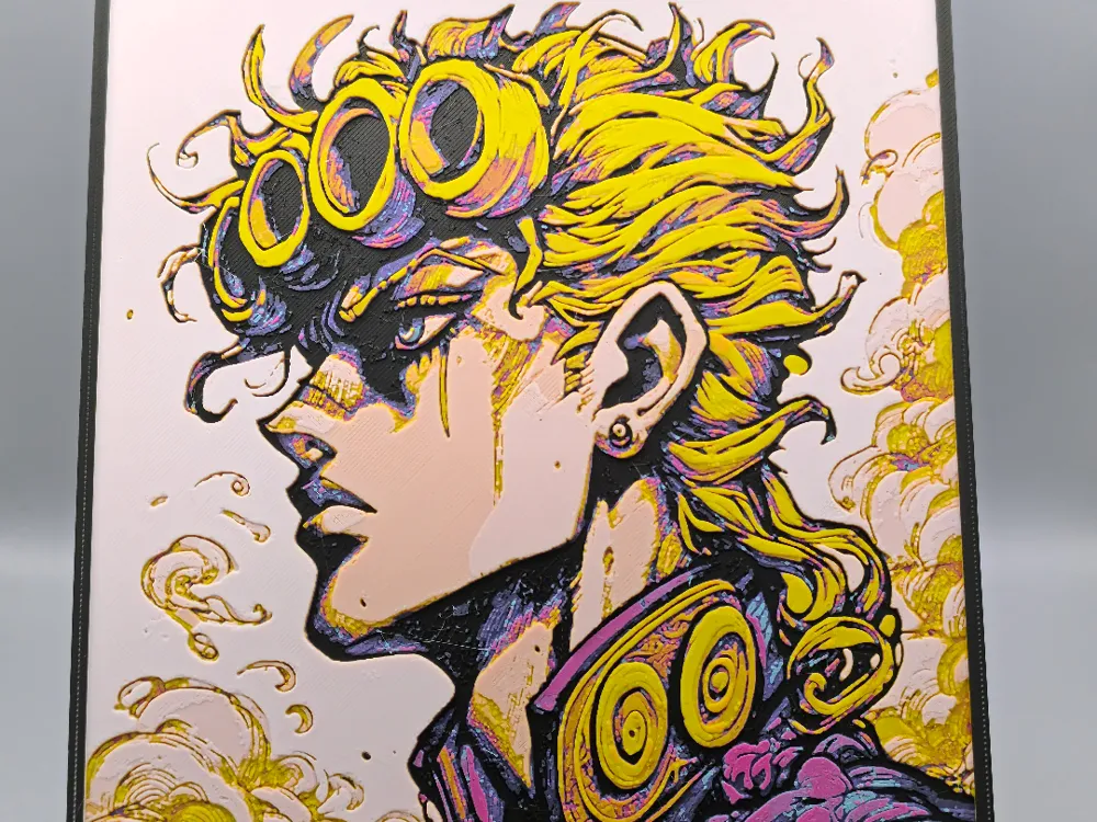 giorno giovanna M2 by Dark behelit HueForge model: giorno giovanna M2 by Dark behelit
