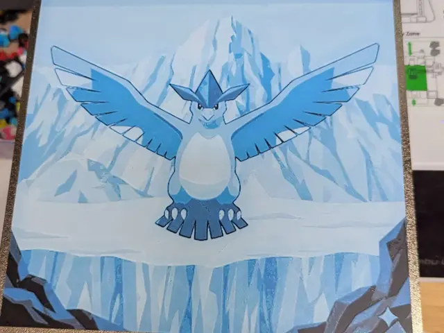 HueForge model: hueforge artikodin Articuno by ZombiePaint3D
