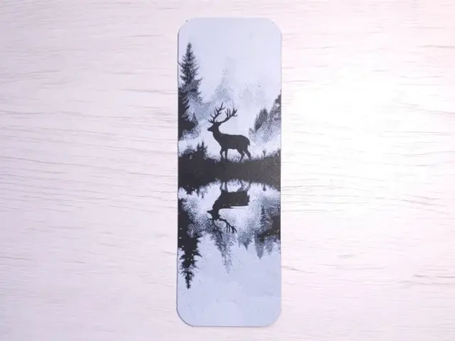 HueForge model: Deer Lanscape Bookmark by Atrus Design