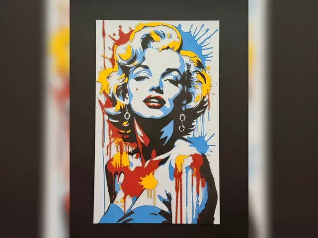 HueForge model: Marilyn Monroe Pop Art HueForge Print by Thadius