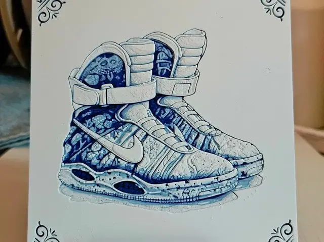 HueForge model: Nike Back to the Future by Mano's 3d_Art