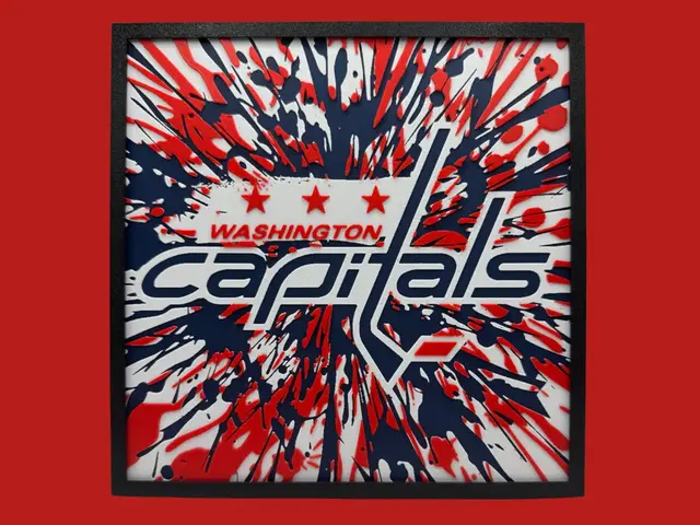 HueForge model: Washington Capitals - NHL Series 2 by Canadian Gamer