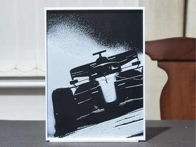 HueForge model: Formula 1 - HueForge 2-Color by BoDad