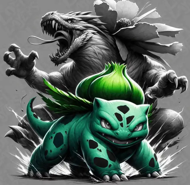 Bulbasaur Evolution Hueforge