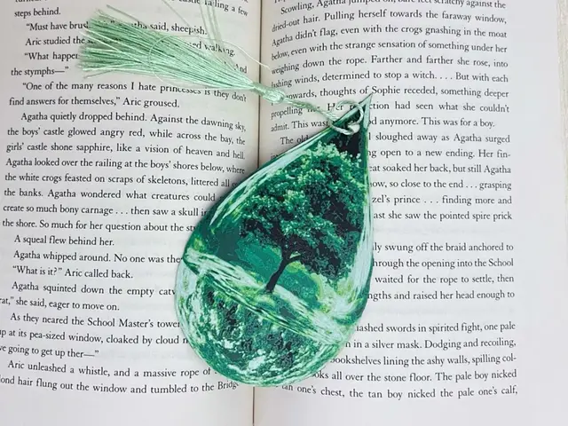 HueForge model: Water Droplet Tree Bookmark/Ornament/Decoration by 3djd