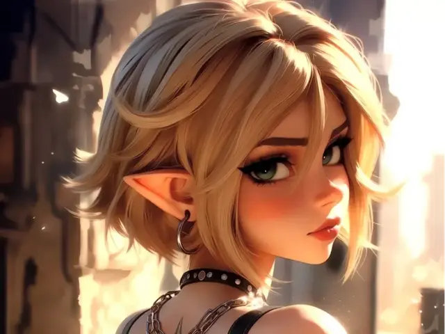 HueForge model: Elf in the Sun Hueforge by Advancedtechworldwide