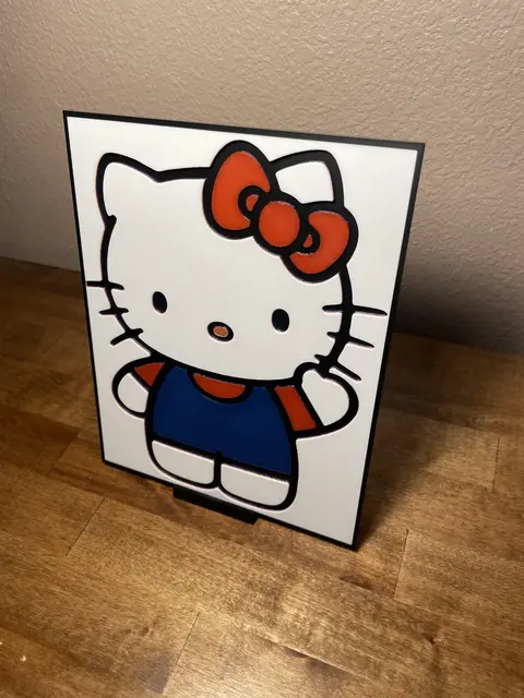 HueForge model: Hello Kitty by Cloudy Nostalgia