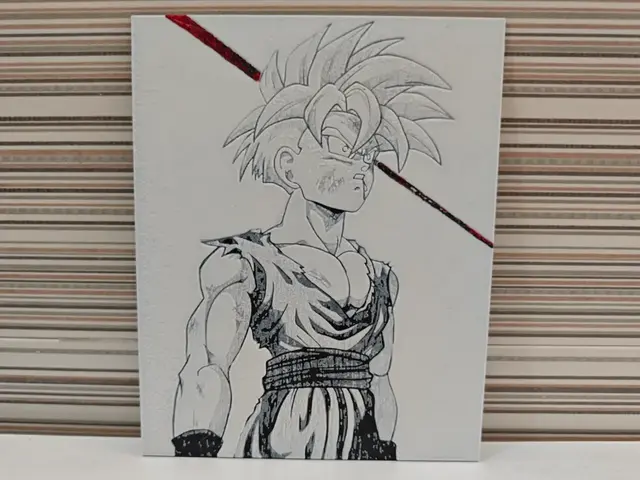 HueForge model: Hueforge Son Gohan by Litolunar