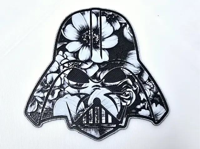 Darth Vader Floral Sticker