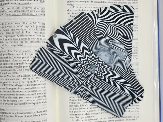 HueForge model: Bookmark Optical Illusion by Kactus Fpv