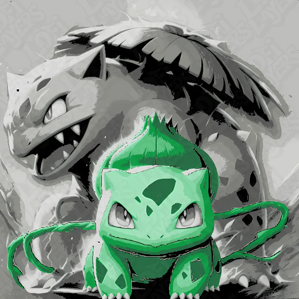 Bulbasaur Hueforge by LoFi Layers HueForge model: Bulbasaur Hueforge by LoFi Layers