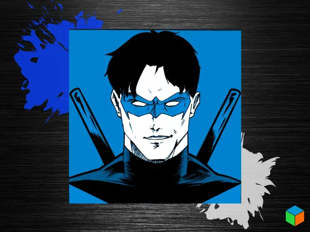 HueForge model: Nightwing in Three Colors — DC Drop Finale by 3D Prints By Vic