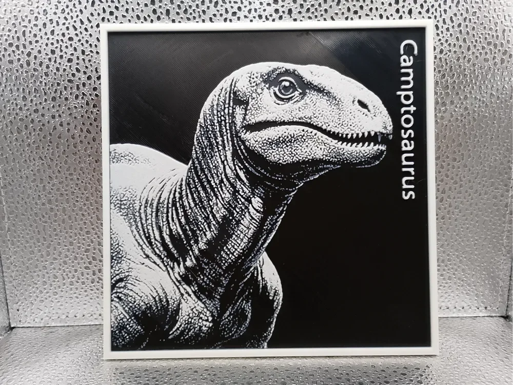 Camptosaurus - Hueforge by Borishotch Industries HueForge model: Camptosaurus - Hueforge by Borishotch Industries