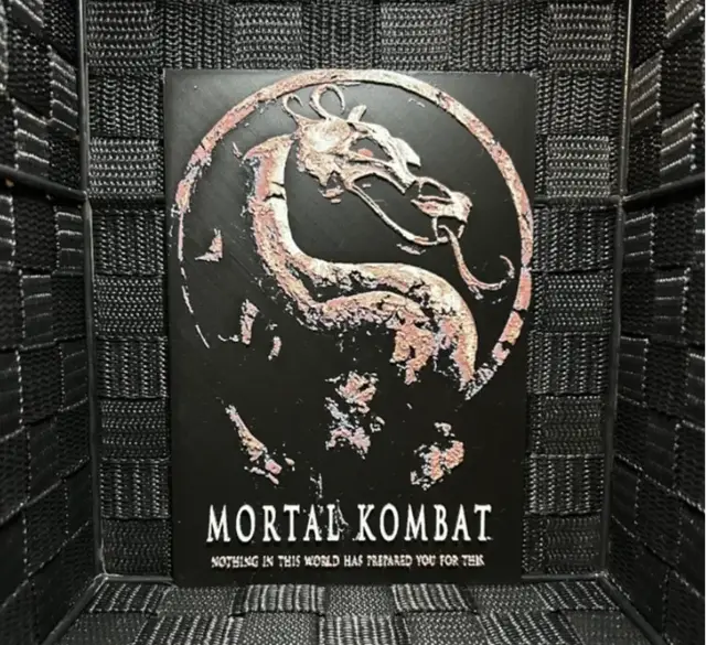 HueForge model: Hueforge Movie Poster - Mortal Kombat - by JoDau