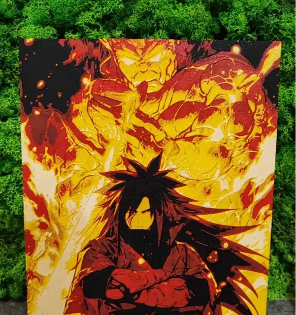 HueForge model: Madara Susanoo by Garuda3D