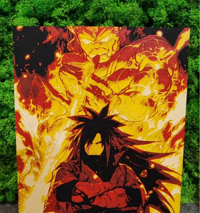 Madara Susanoo by Garuda3D HueForge model: Madara Susanoo by Garuda3D