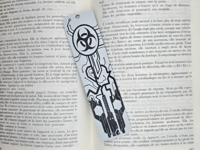 HueForge model: bookmark Skull Biohazard by Kactus Fpv