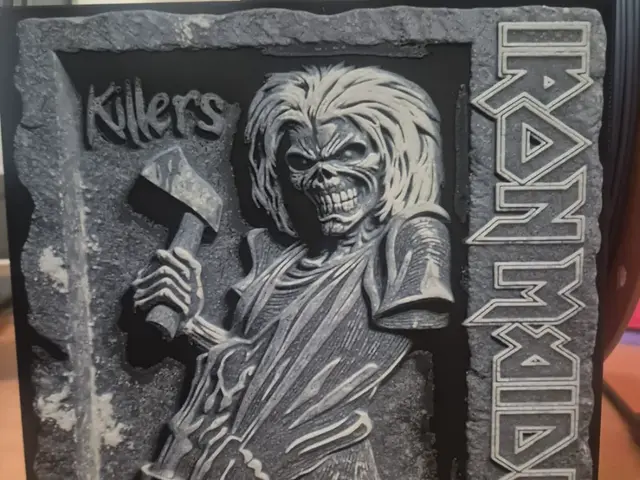 HueForge model: Iron Maiden Slate by Buntsta