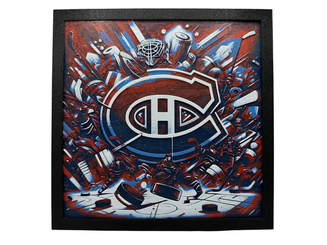 HueForge model: Montreal Canadiens - NHL Hueforge by Canadian Gamer