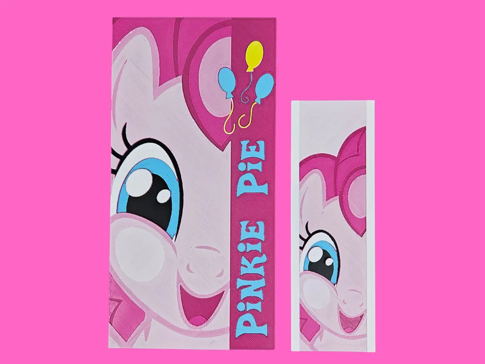 Pinkie Pie by BusyKikiBee HueForge model: Pinkie Pie by BusyKikiBee