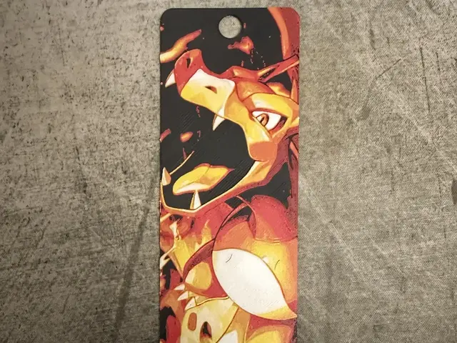 HueForge model: Charizard Bookmark by Loupes