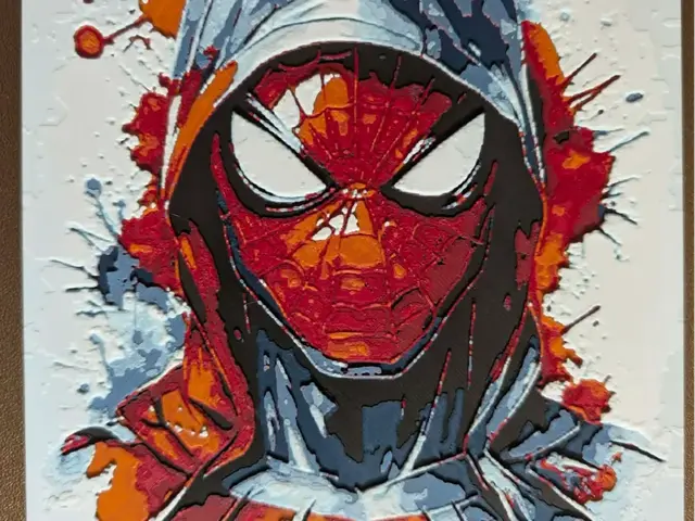 HueForge model: Spiderman Fan Art Hueforge 160x200 by Cré'Art 3D
