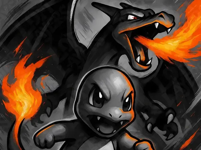 HueForge model: Charmander & Charizard Evolution Hueforge by LoFi Layers