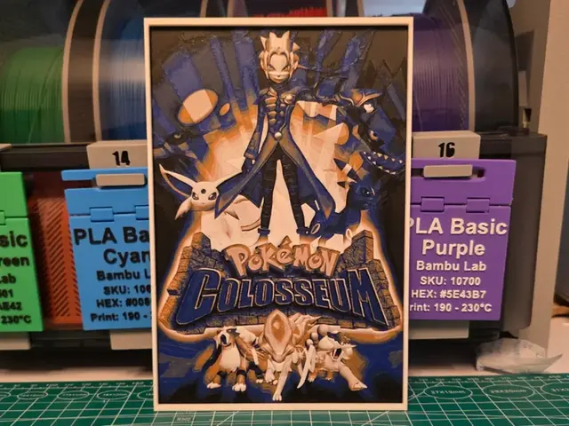 Pokémon Colosseum Poster - Hueforge Art