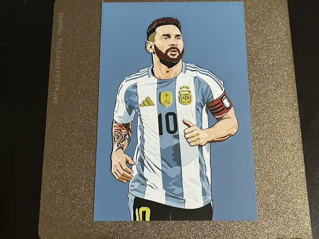 HueForge model: Lionel Messi Human Hueforge by FantasyZ
