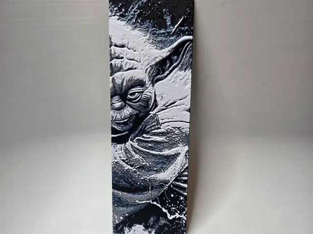 HueForge model: Yoda Bookmark by Aprilk6366