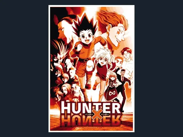HueForge model: Hunter X Hunter (2011) (Series Poster - HueForge) by HugheCraft