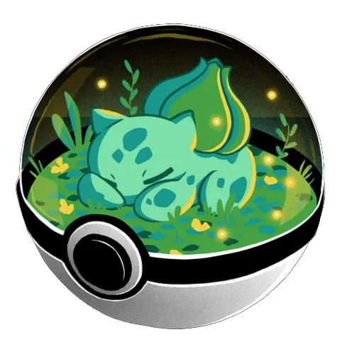 Cute Sleeping Bulbasaur - Hueforge by suaimondi HueForge model: Cute Sleeping Bulbasaur - Hueforge by suaimondi