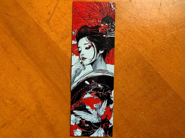 Geisha Bookmark - 4 Colours